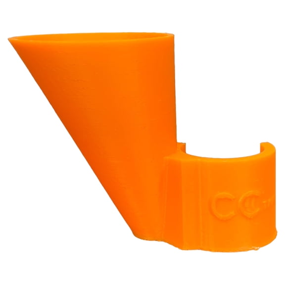 The Speedy Orange Hands Free BB Funnel - Compatible Only with The Red Ryder - No More Spills or Lost BBS - Refilling BBS can be Difficult and frustrating by Hand - Even Ralphie Needed Help