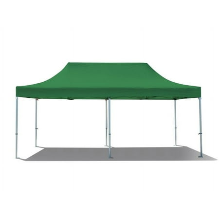 Speedy Pop-up Party Tent 50mm, Green, 10 ft x 20 ft