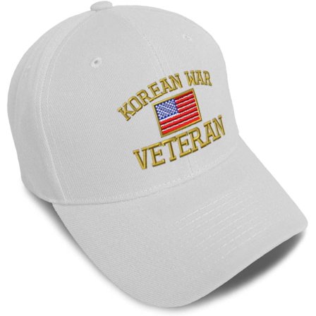 Speedy Pros Baseball Cap American Veteran Korean War A Embroidery Dad Hats for Men & Women