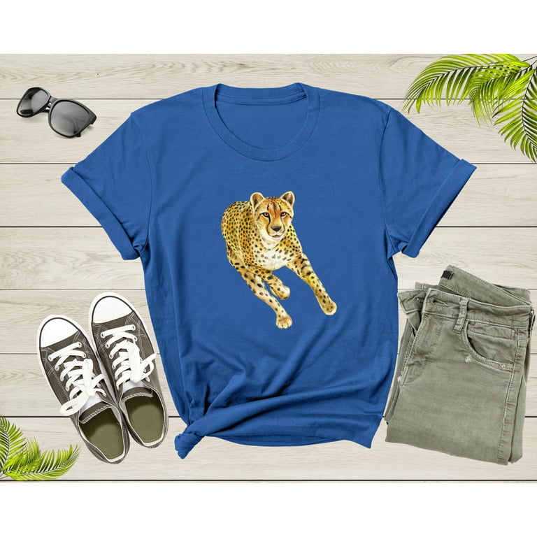 I Run Like A Cheetah T-Shirt Runner Animal Gift I Run Like A Cheetah T-Shirt Runner Animal Gift