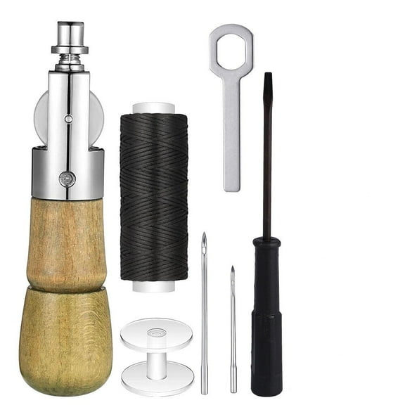 Speedy Stitcher Sewing Awl Needle Repair Tool Kit for Leather, Sail, and Canvas Repairs