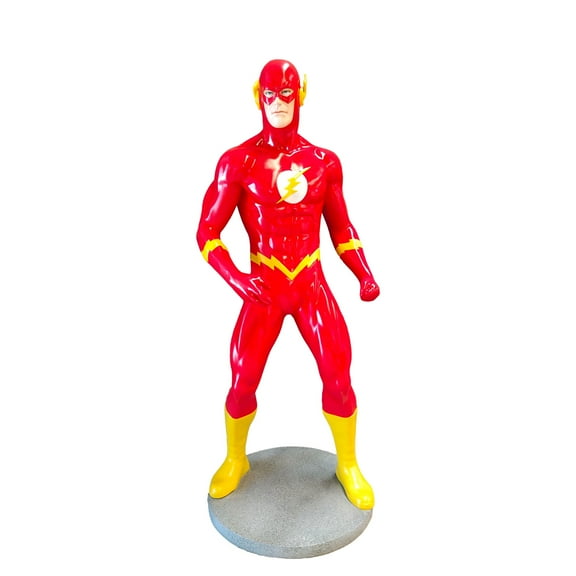 Speedy Superhero Life Size Statue