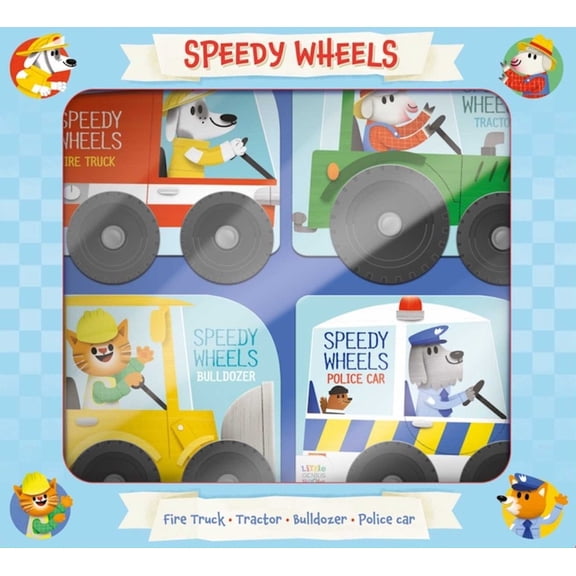 Speedy Wheels Speedy Wheels Box Set, (Board Book)