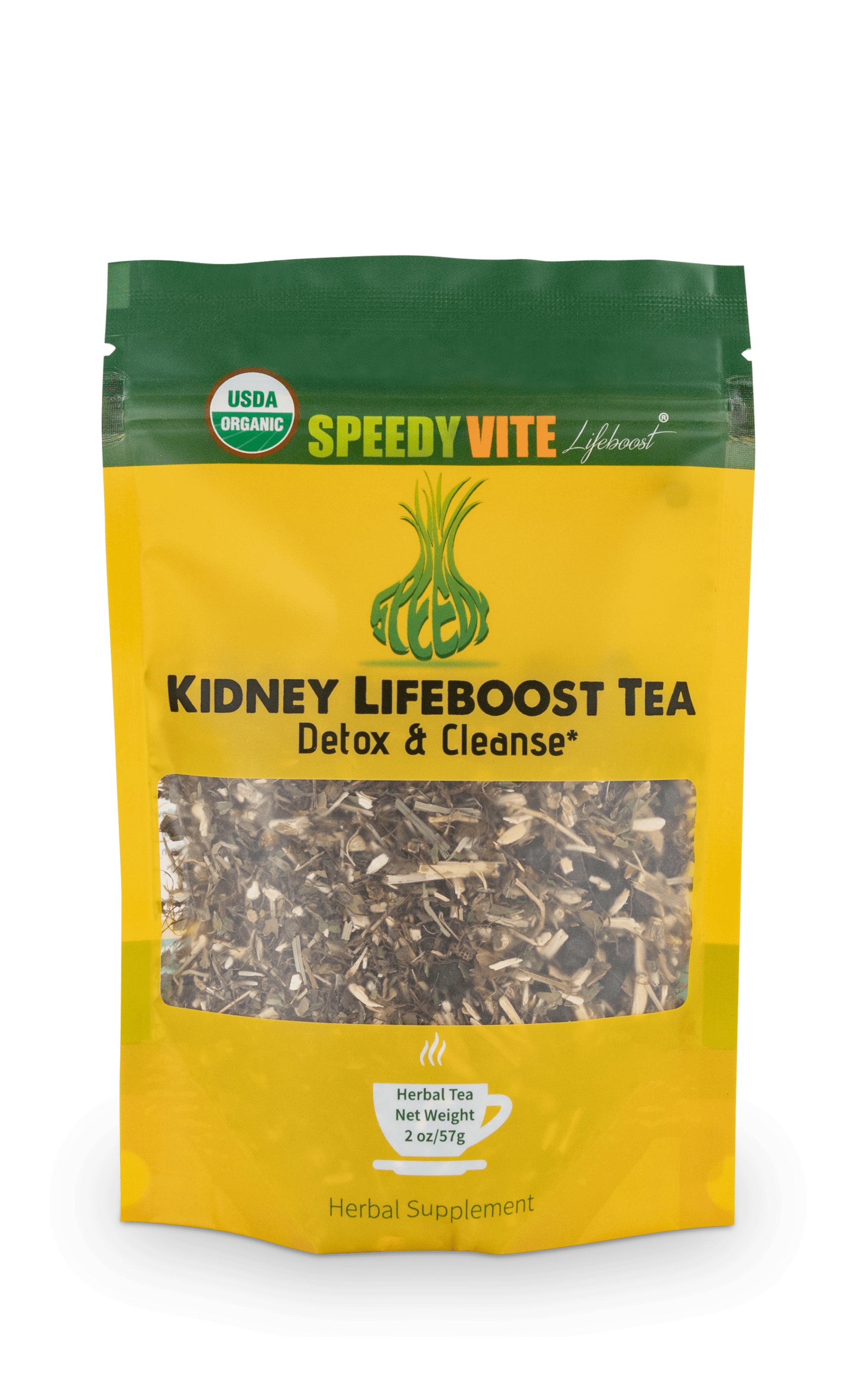 SpeedyVite Kidney Bladder LifeBoost Tea Herbal Supplement USDA