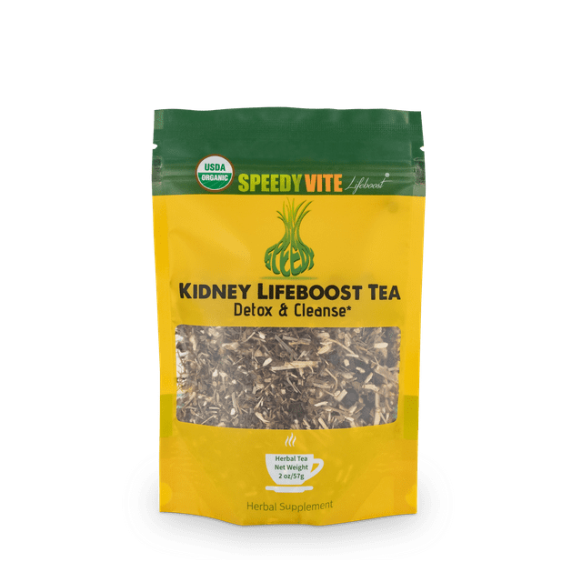 SpeedyVite Kidney Bladder LifeBoost Tea Herbal Supplement USDA