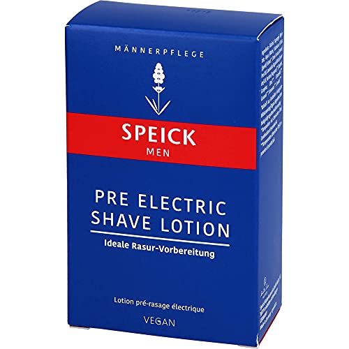 Speick Men Pre Electric Shave Lotion with Relaxing Lavender Oil and a