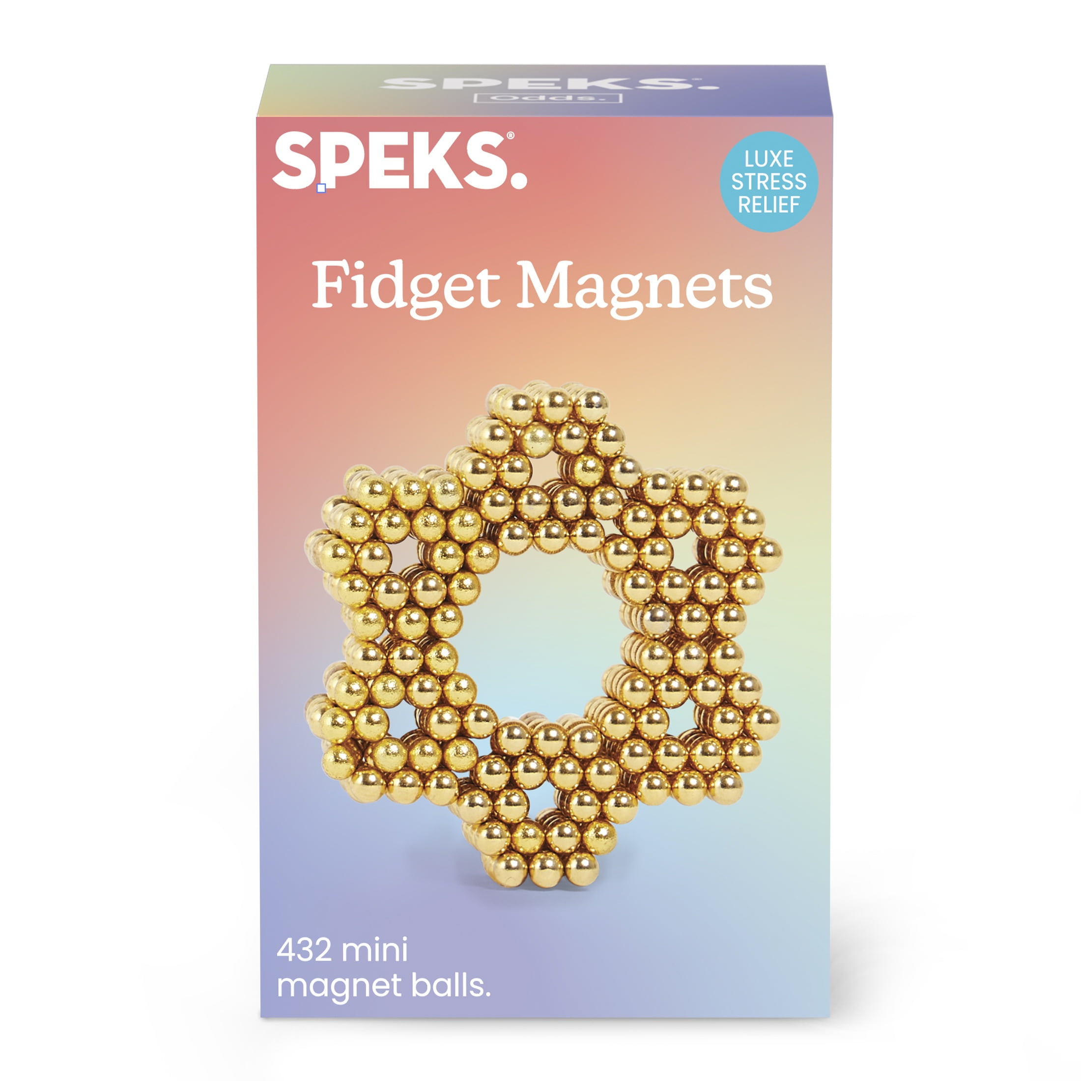 Speks Gold Fidget Magnets