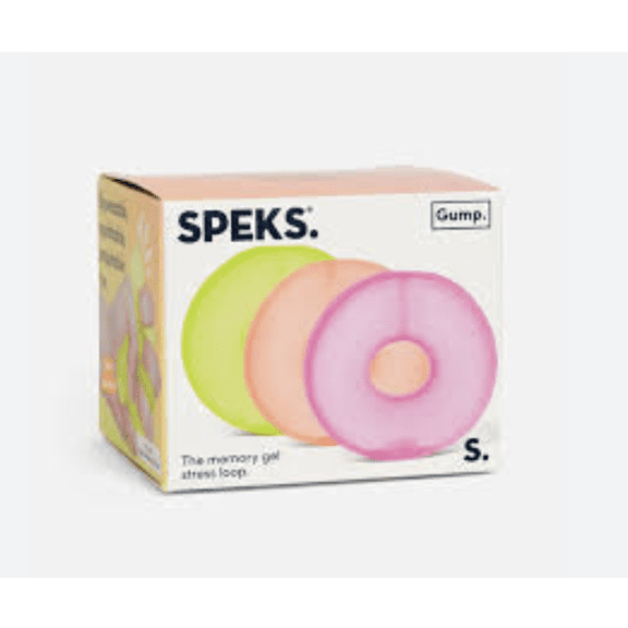 Speks Gump Loop  3 Pack Stress Balls Warm Tones