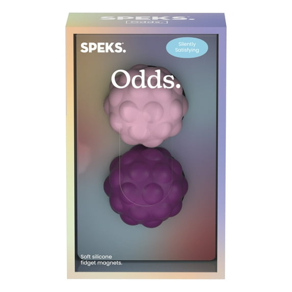 Speks Magnetic Fidget Ball Pink Set of 2