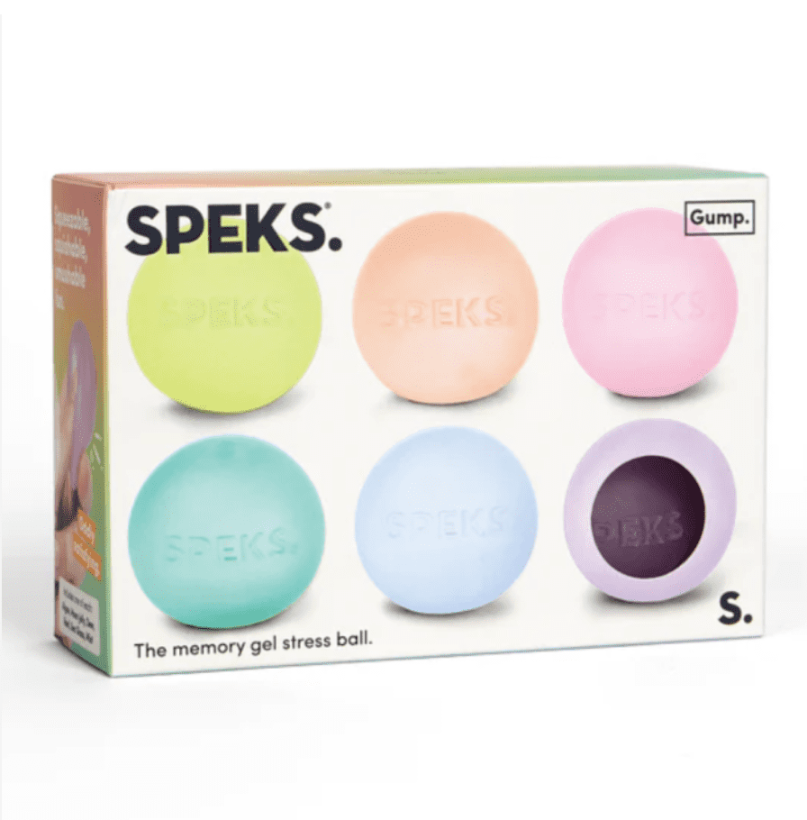 Speks Mini Gump Stress Balls 6-Pack