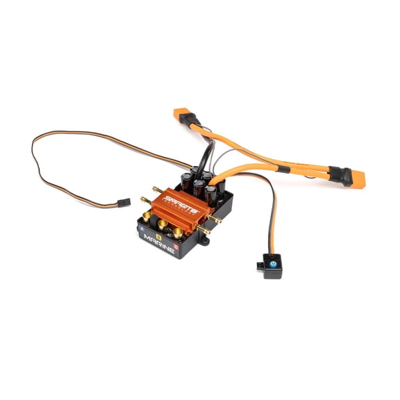 Spektrum Accessories 200 Amp Brushless Smart Marine ESC 12S SPMXME1200