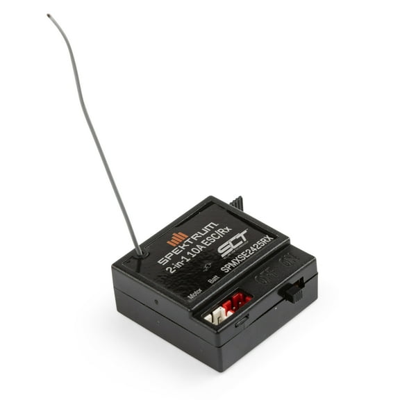 Spektrum XSE2425RX 2-in-1 10a Slt Esc/Receiver for 1/24 Scale