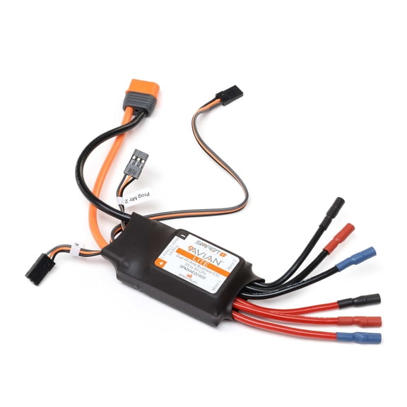 Spektrum Accessories Avian 40-Amp Dual Smart Lite Brushless ESC 3S-4S Ver. D IC3 SPMXAE0240D