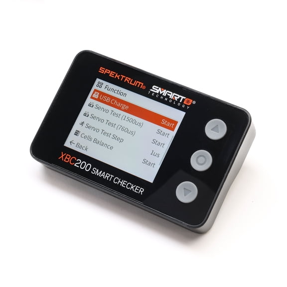 Spektrum Accessories XBC200 Smart Battery Checker & Servo Tester SPMXBC200 RC Sport Airplanes