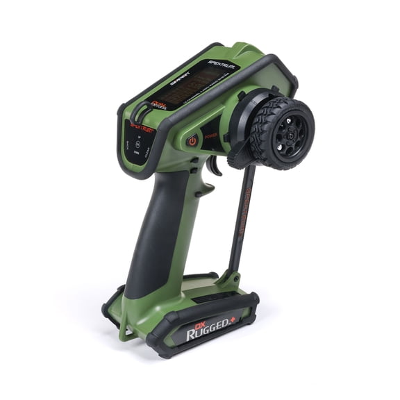 Spektrum DX Rugged+ TX Only- Green SPMR6220G RC Sport Airplanes