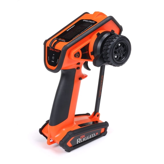 Spektrum DX Rugged+ TX Only- Orange SPMR6220O RC Sport Airplanes