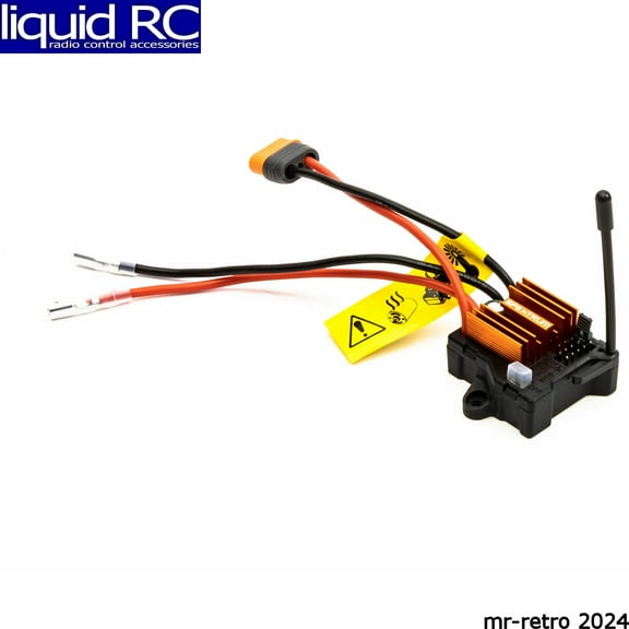 Spektrum Accessories SLT 40 Amp Brush Esc/Rx 1/10 4 Wheel Drive SPMXSE2140RX Car Speed Controls & Accessories