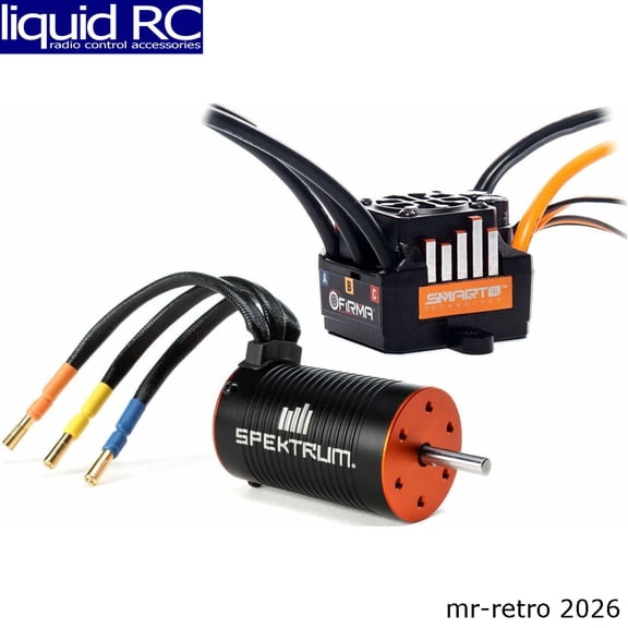 Spektrum Accessories FIRMA 85A BL Smart ESC/4000Kv Sensorless Mot Combo SPMXSEMC02 Car Speed Controls & Accessories