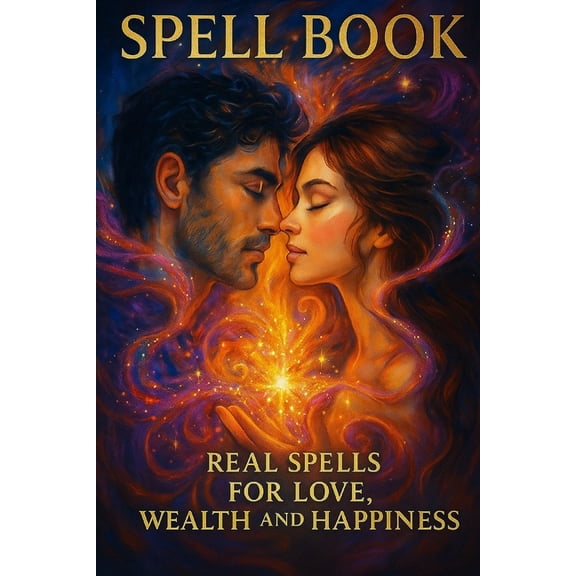 Spell Book Real Spells for Love, Wealth and Happiness: This Spell Book is Essential to Improve Your Life Using White Mag, (Paperback)