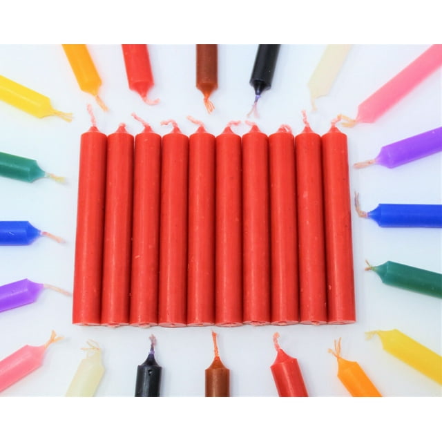 Spell Candles 4" Lot of 10 Mini Altar Chime Candle,hanukkah candles