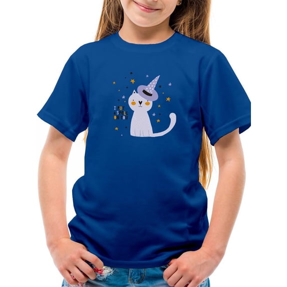 Spell On You. Cute Kitten T-Shirt Juniors -Image by Shutterstock, Medium