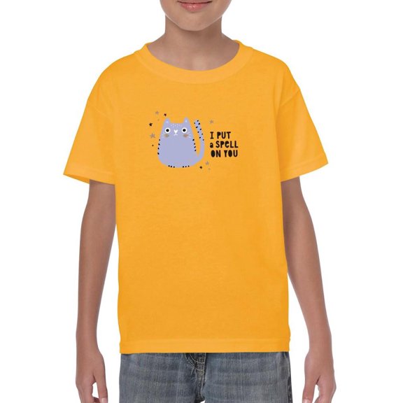 Spell On You. Funny Kitten T-Shirt Juniors -Image by Shutterstock,  x-Small