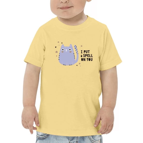 Spell On You. Funny Kitten T-Shirt Toddler -Image by Shutterstock,  4 Toddler