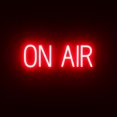 thumbnail image 1 of SpellBrite ON AIR LED Sign for Business. 20.6" x 6.3" Red ON AIR Sign Has Neon Sign Look With Energy Efficient LED Light Source. Visible from 500+ Feet, 8 Animation Settings., 1 of 4