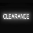 thumbnail image 1 of SpellBrite CLEARANCE LED Sign for Business. 35.0" x 6.3" White CLEARANCE Sign Has Neon Sign Look With Energy Efficient LED Light Source. Visible from 500+ Feet, 8 Animation Settings., 1 of 4