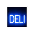 thumbnail image 1 of SpellBrite DELI LED Sign for Business. 13.4" x 6.3" Blue DELI Sign Has Neon Sign Look With Energy Efficient LED Light Source. Visible from 500+ Feet, 8 Animation Settings., 1 of 4