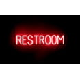 thumbnail image 1 of SpellBrite Neon-LED RESTROOM Sign With Dimming Capability. LED Bathroom Signs for Businesses, Restaurants, and More, 33 inches, Red, 1 of 4