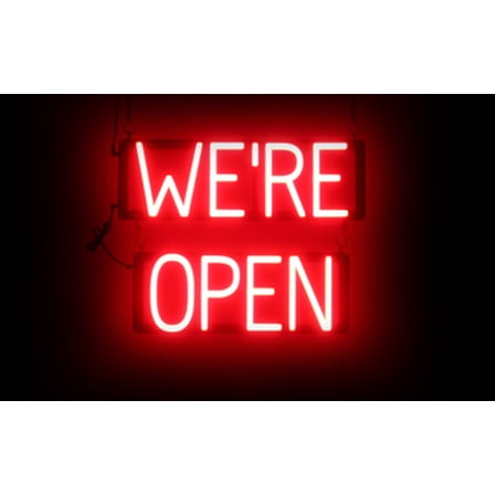 Open Sign Close. Sign U.S. Stamp & Sign LED Open Sign w/Digital Business Hours 20.5 x 1.25 x ...