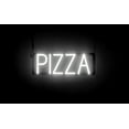 thumbnail image 1 of SpellBrite PIZZA LED Sign for Business. 17.6" x 6.3" White PIZZA Sign Has Neon Sign Look With Energy Efficient LED Light Source. Visible from 500+ Feet, 8 Animation Settings., 1 of 4