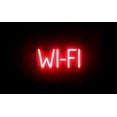thumbnail image 1 of SpellBrite WI-FI LED Sign for Business. 15.4" x 6.3" Red WI-FI Sign Has Neon Sign Look With Energy Efficient LED Light Source. Visible from 500+ Feet, 8 Animation Settings., 1 of 4