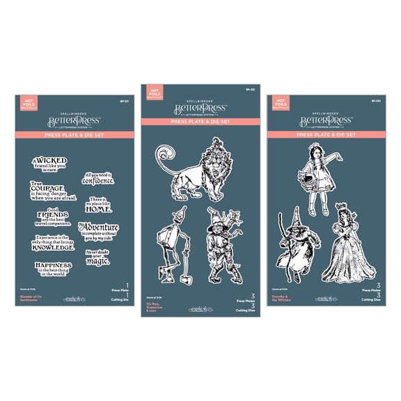 Spellbinders BetterPress Bundle-Wonder Of Oz