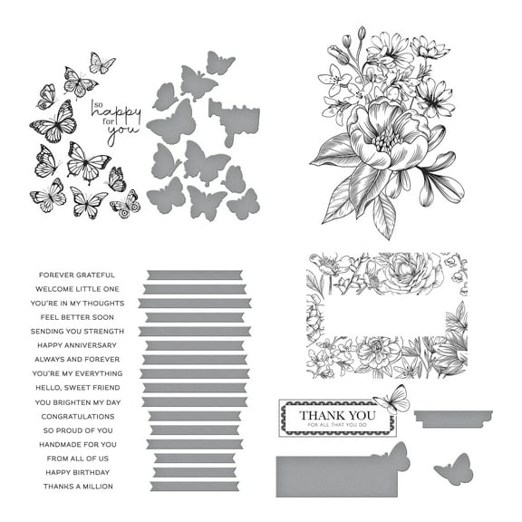 Spellbinders BetterPress LetterPress Plate Bestsellers Bundle