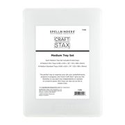 Spellbinders Craft Stax Tray Set - Set of 8, Medium, 4.8" x 6.61"