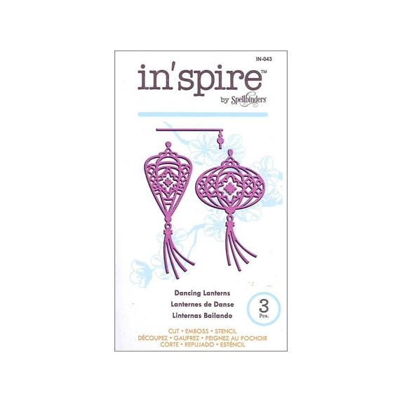 Spellbinders Die InSpire Dancing Lanterns