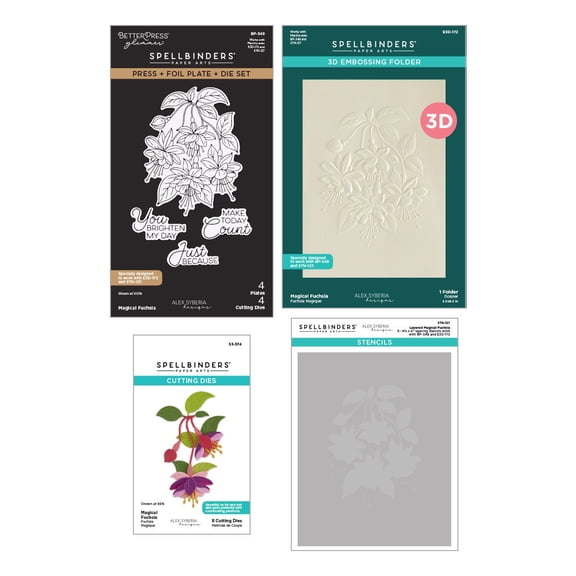 Spellbinders I Want It All! Bundle-Magical Fuchsia