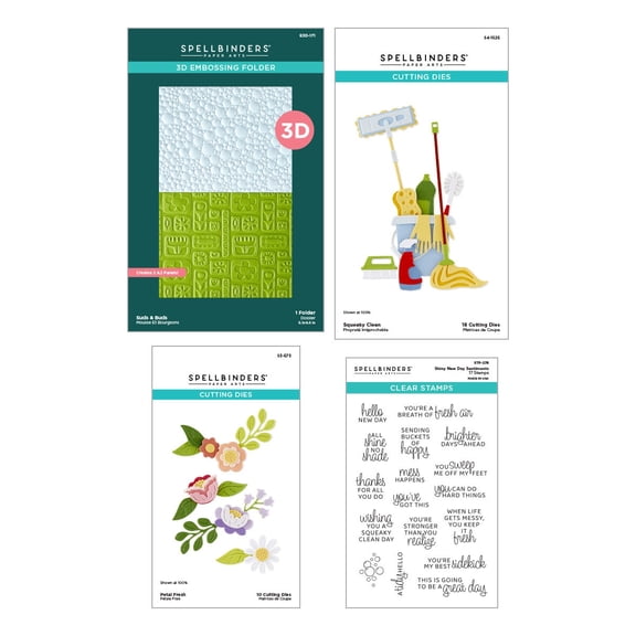 Spellbinders I Want It All! Bundle-Shiny New Day