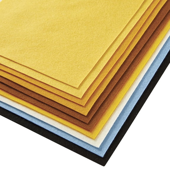 Spellbinders Merino Wool Felt Sheets-Classic Pooh