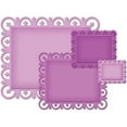 thumbnail image 1 of Spellbinders Nestabilities Decorative Elements Dies-Fleur De Lis Rectangles, 1 of 1