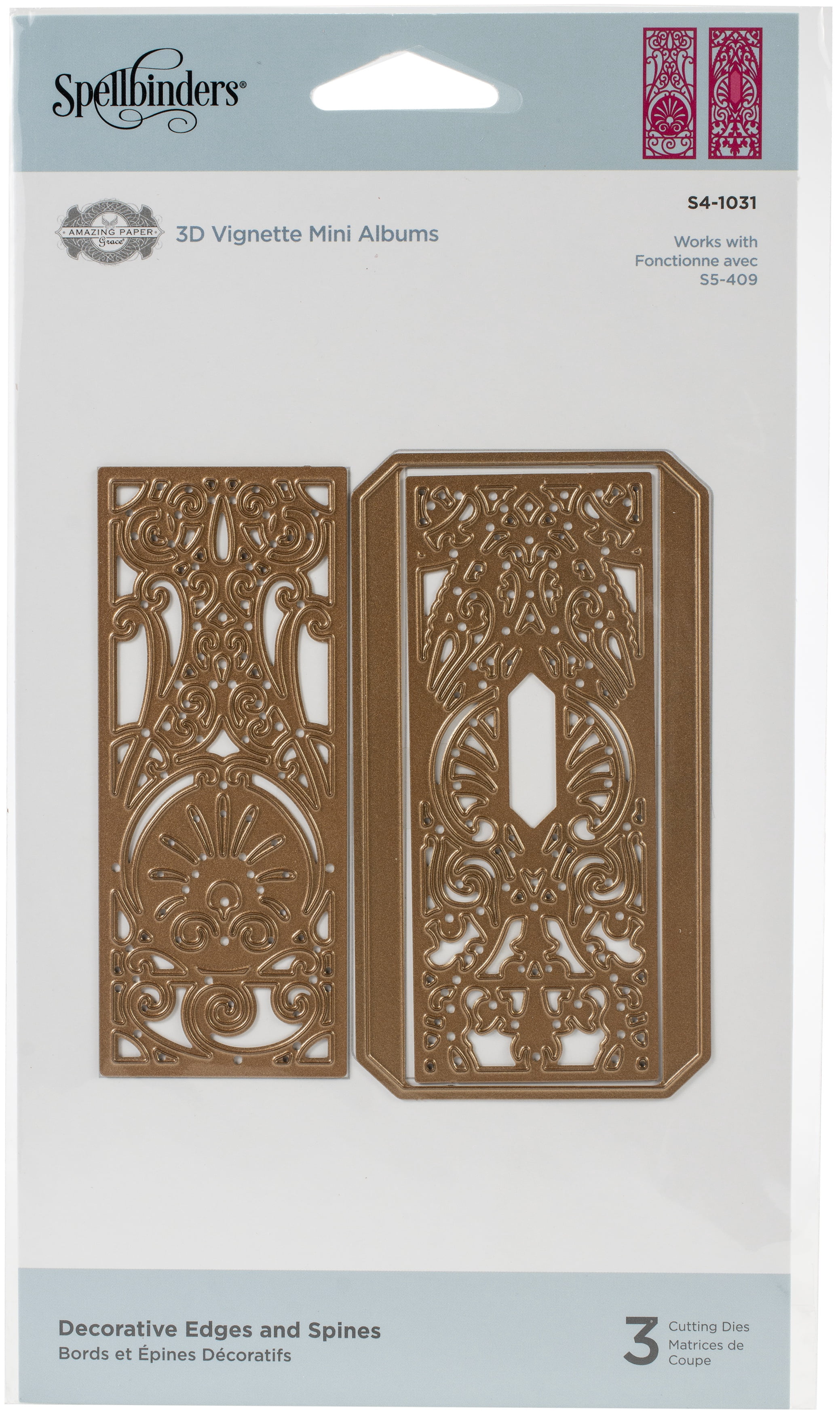 Spellbinders Paper Arts Shapeabilities Dies By Becca Feeken, Decorative ...