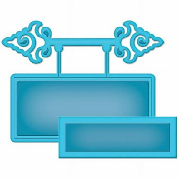 Spellbinders Shapeabilities Die D-Lites-Ornamental Tag 2
