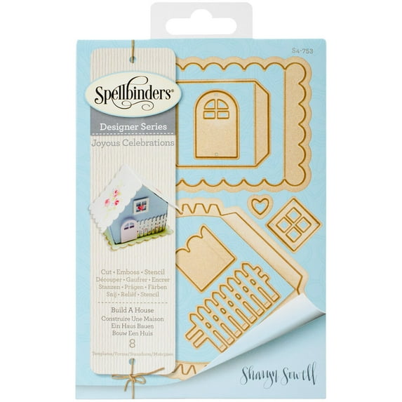 Spellbinders Shapeabilities Dies By Sharyn Sowell-Build A House