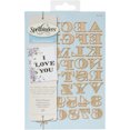 thumbnail image 1 of Spellbinders Shapeabilities Dies, Etched Alphabet with Numbers, 1 of 2