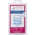 Spellbinders Shapeabilities Snowflake Pendant Die Templates - 4-Piece Set For Scrapbooking, Cards & Winter Crafts (2012 Collection)