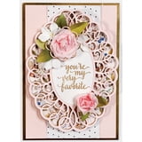Spellbinders Shapeabilities Dies - 'Pom Posies' Die-Cut Set For Cards, Scrapbooking & Crafts
