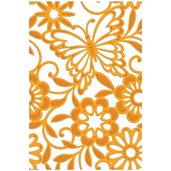 Spellbinders Shapeabilities Expandable Pattern Dies-Butterfly Magic, Pk 1