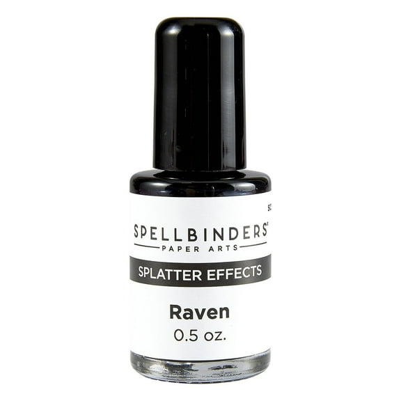 Spellbinders Splatter Effects 0.5oz-Raven